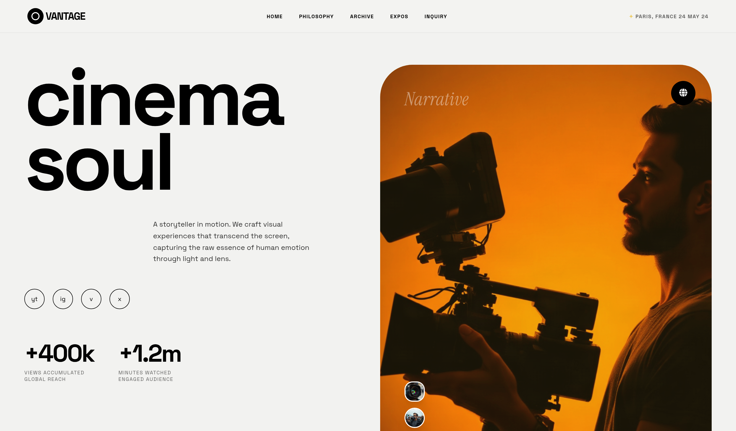 Vantage screenshot