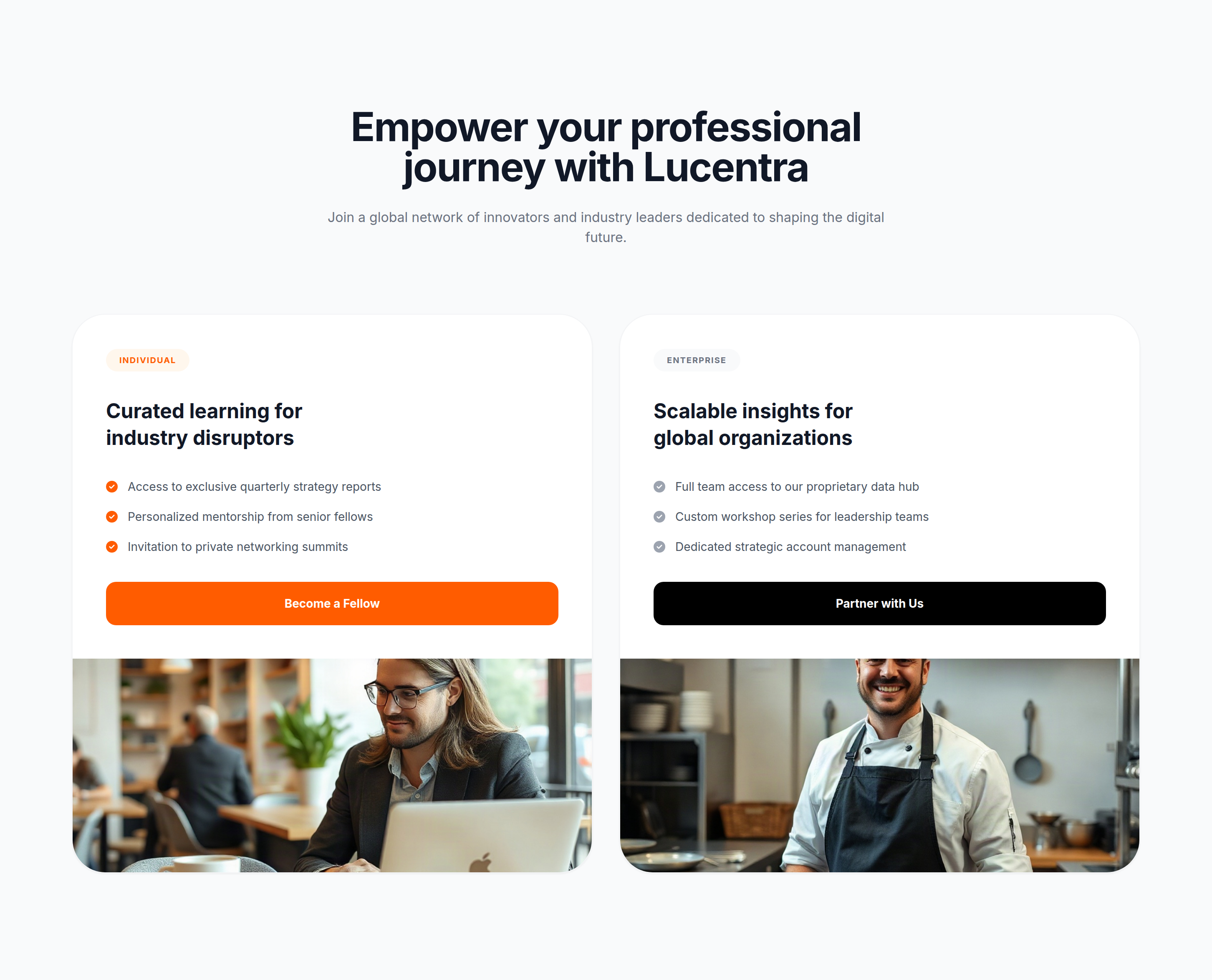 Lucentra Pricing preview
