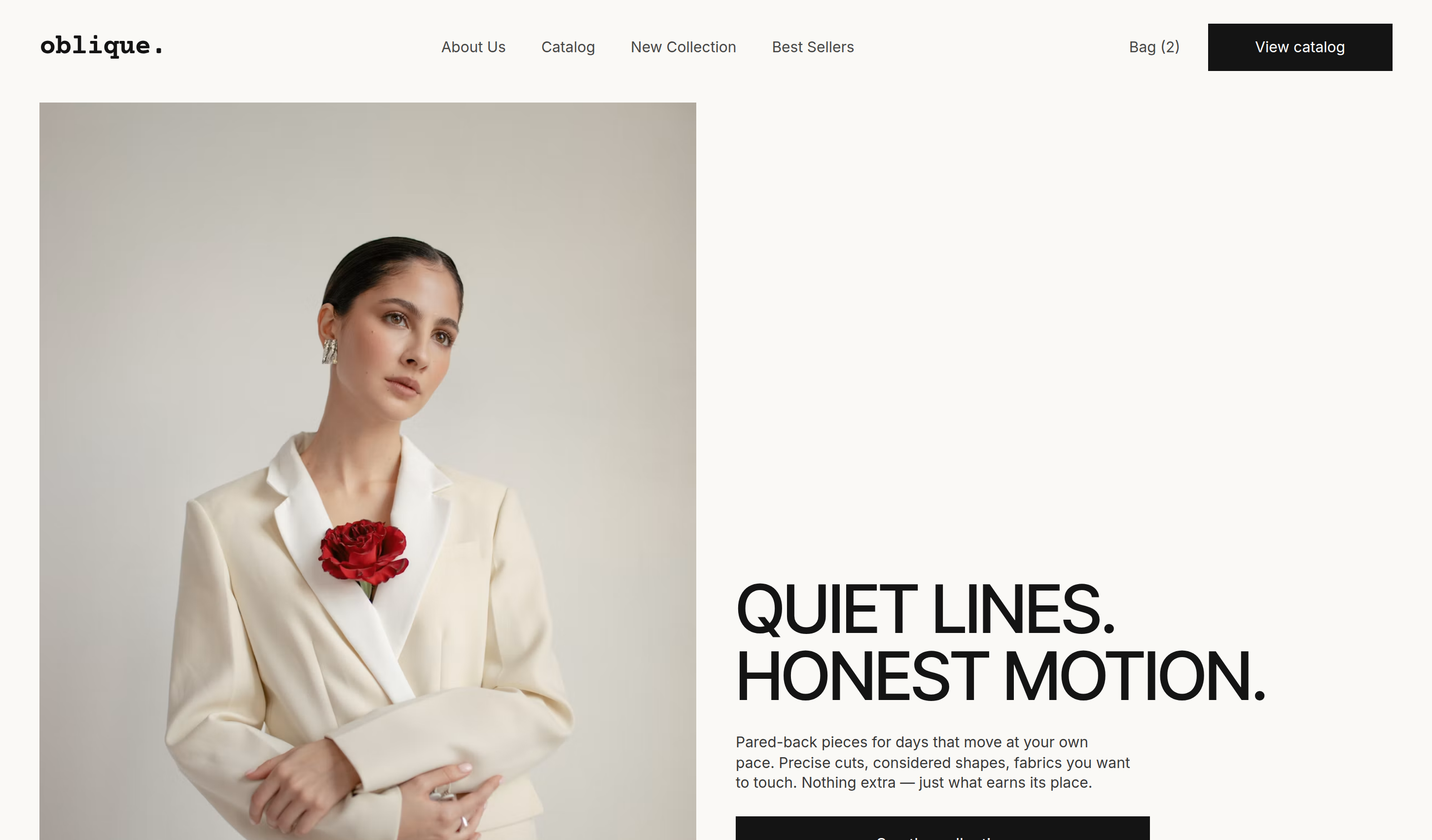 Oblique screenshot