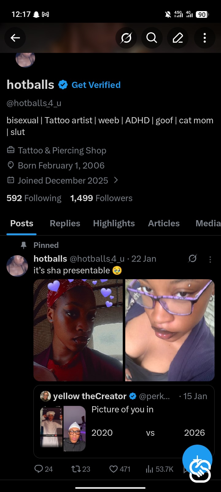 grounded x account 