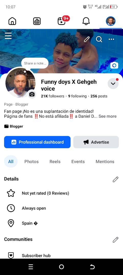 21k Facebook Page for Sale