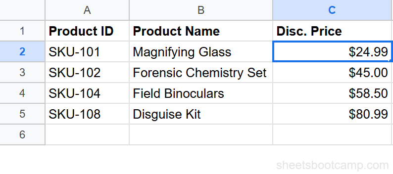 LET formula result matching the original formula output