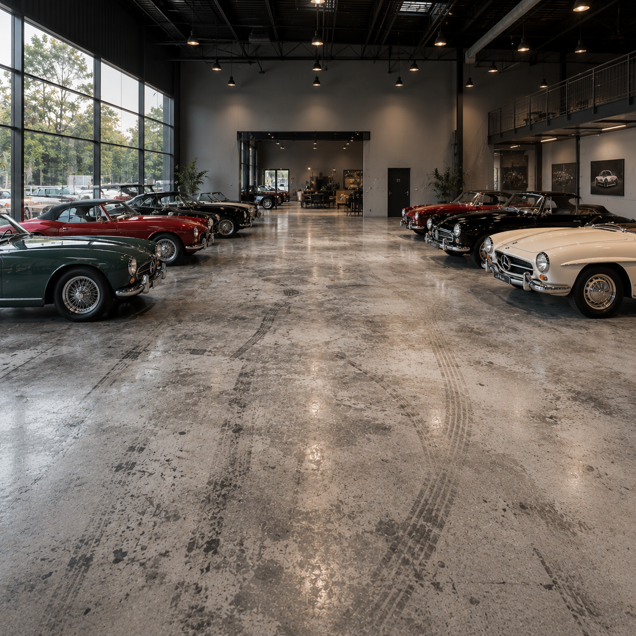 Legacy Floor Condition Before Preservation