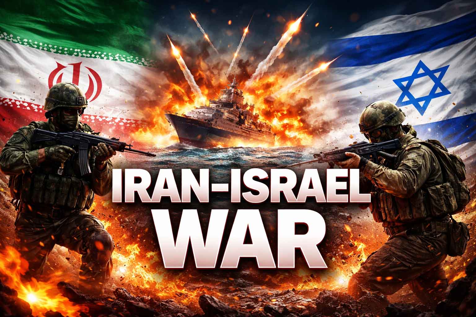 Iran–Israel War 2026 Update: Missile Strikes, Iranian Navy Ship Sinking & Global Power Politics