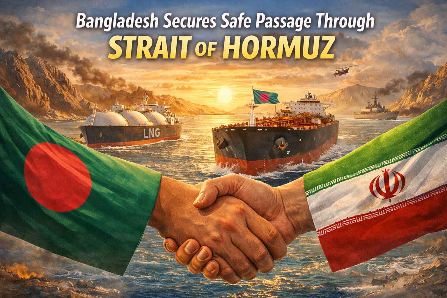 Bangladesh Secures Safe Passage Through Strait of Hormuz