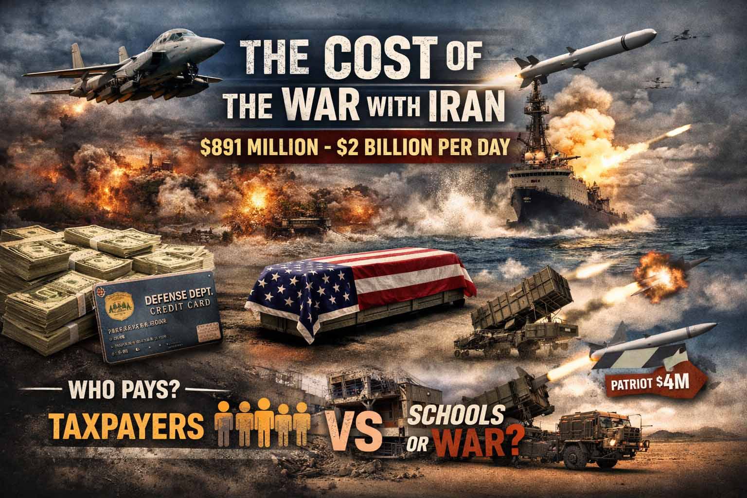 Cost of Iran War: How Much the US Spends Per Day featured image