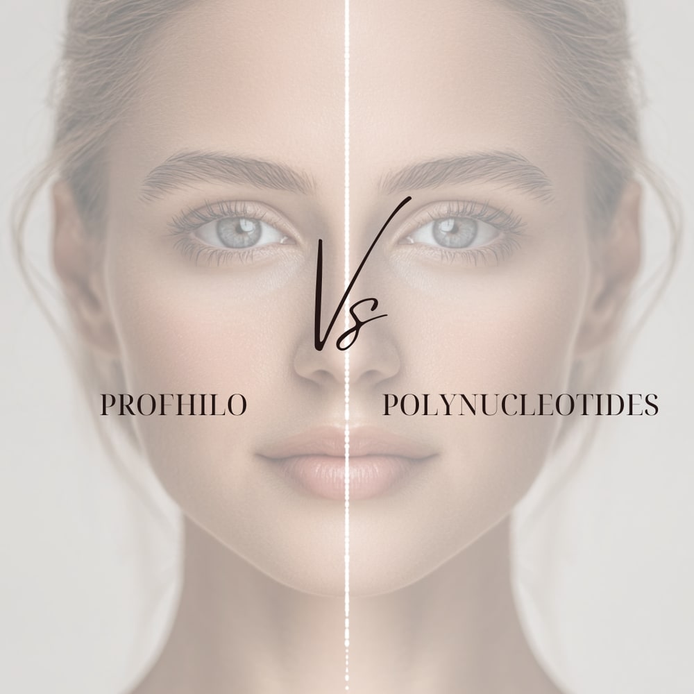 Woman With Face In Two Halves Vs