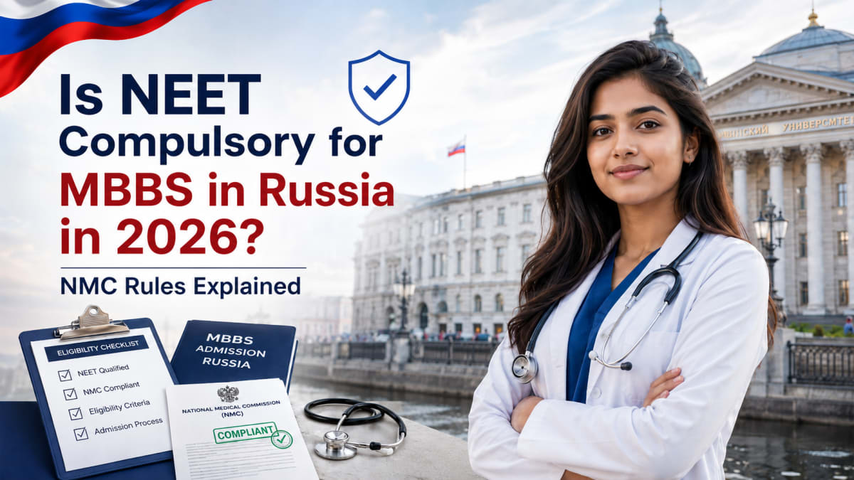 Is NEET Compulsory for MBBS in Russia in 2026? NMC Rules Explained?