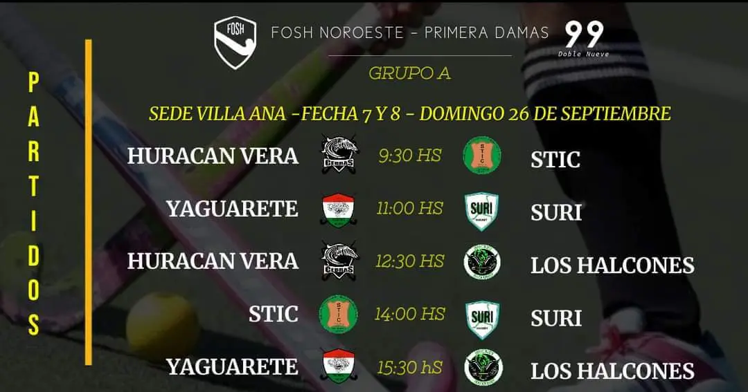 Fixture fechas 7 y 8