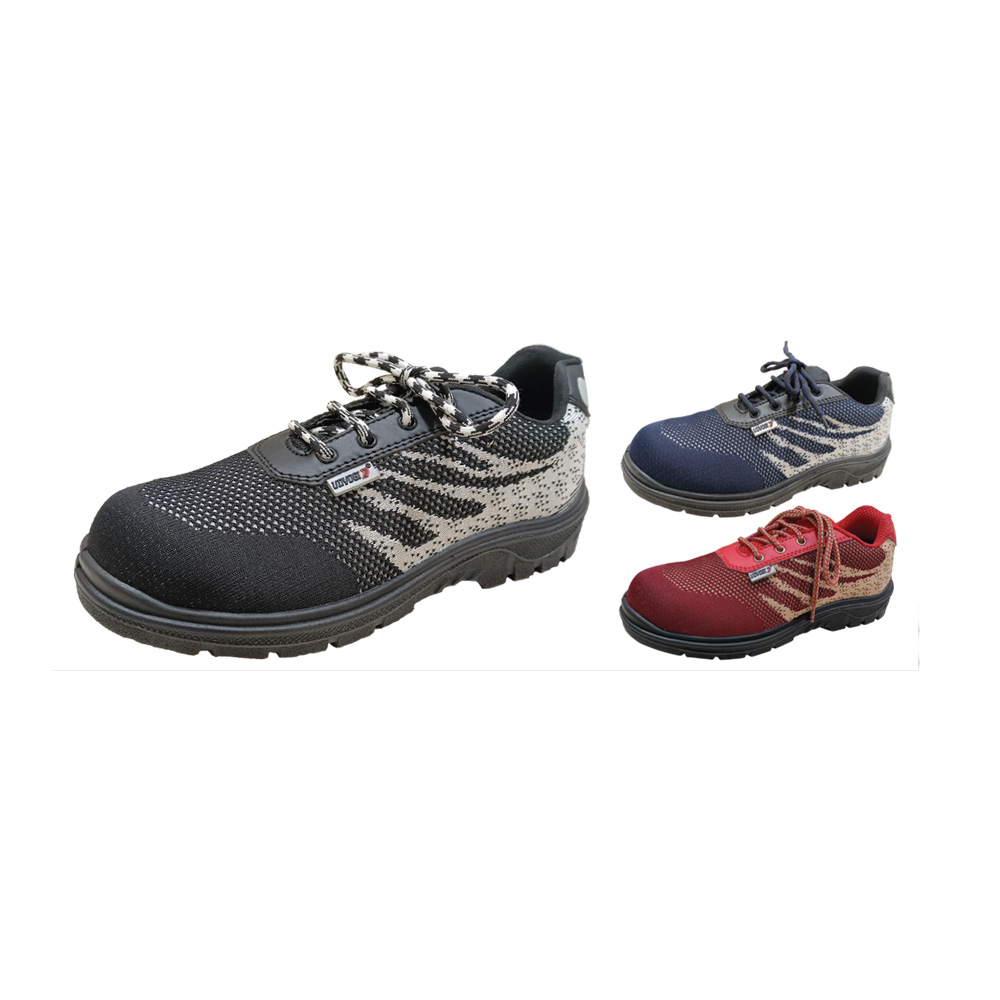 Edge Sporty Grey Safety Shoes