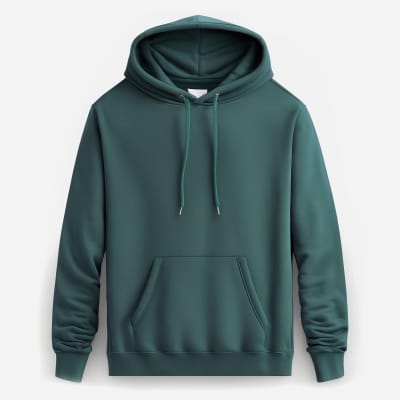 Soft Cotton Hoodie in Ocean