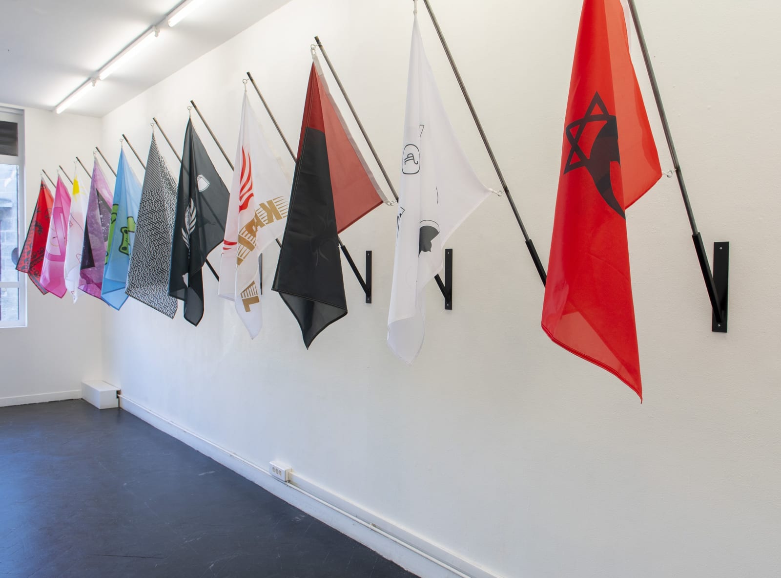 Flag Rant, second angle, Galerie des Tables
