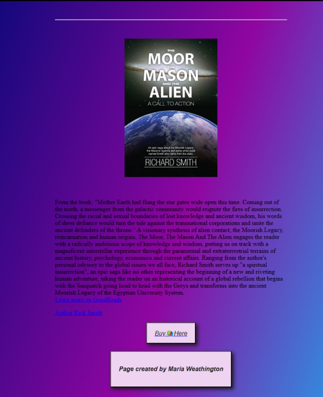 Rick Smith Page project screenshot 1 icwnfk