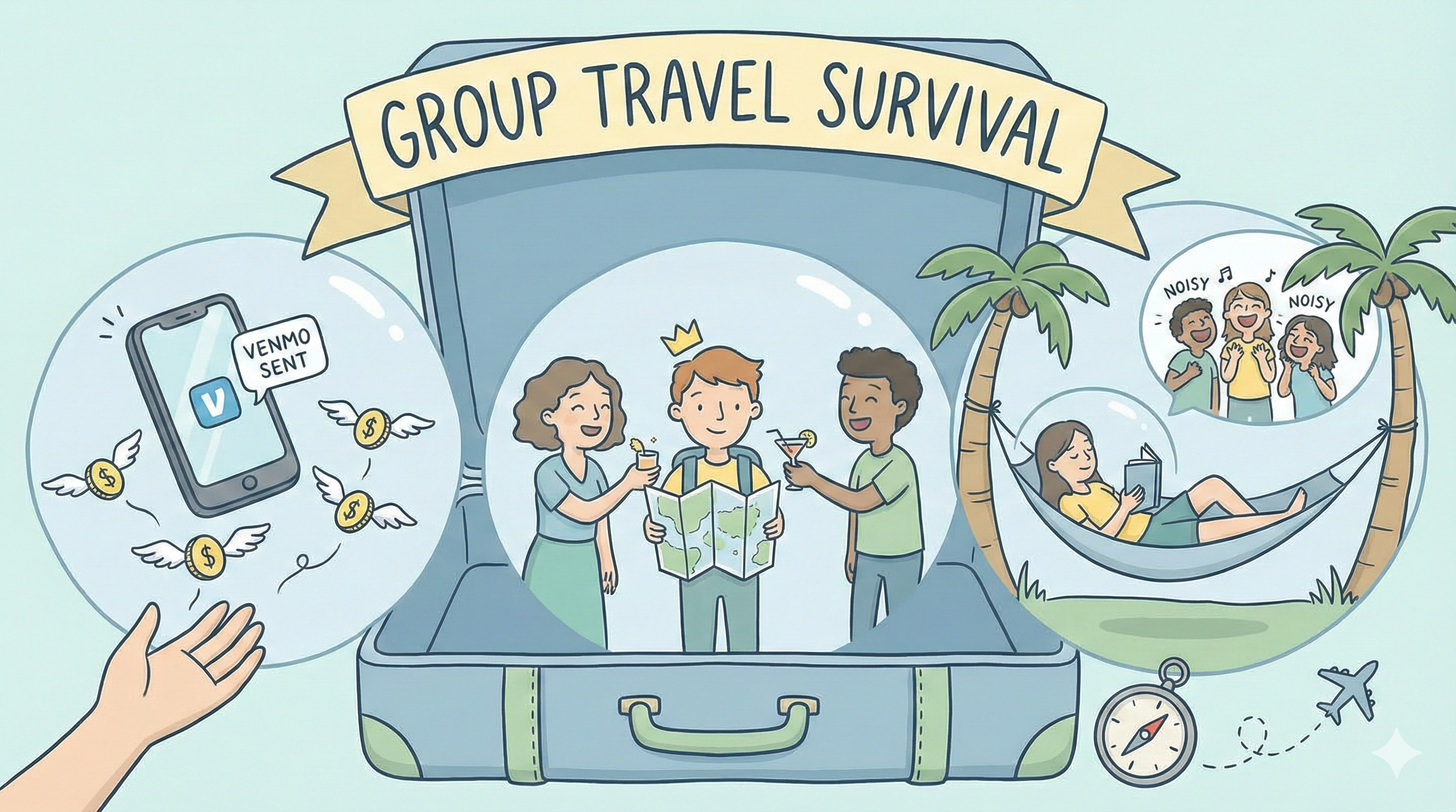 The 3 Unspoken Laws of Group Travel Survival