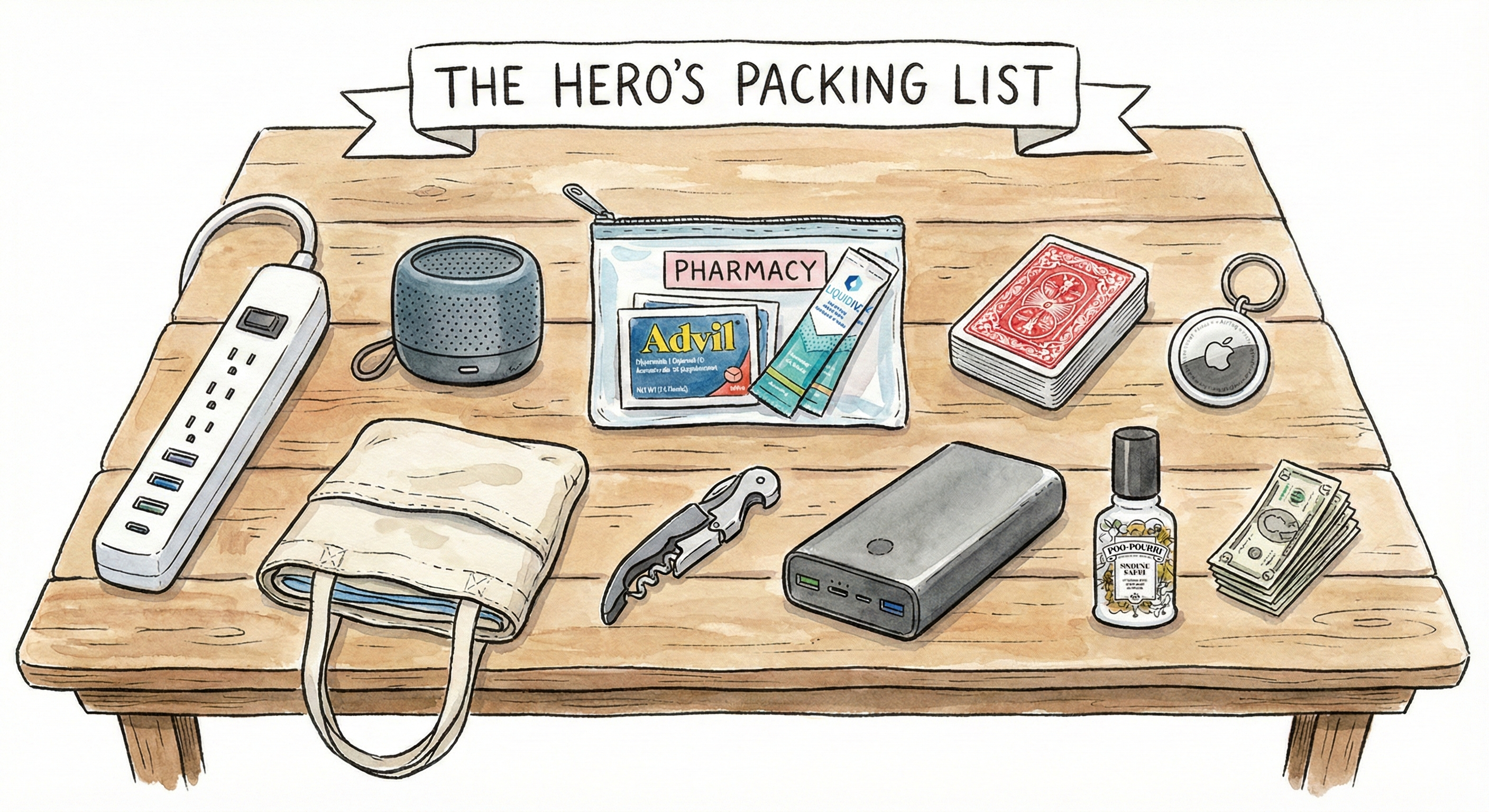 10 Things to Pack That Will Make You the Hero of the Group Trip
