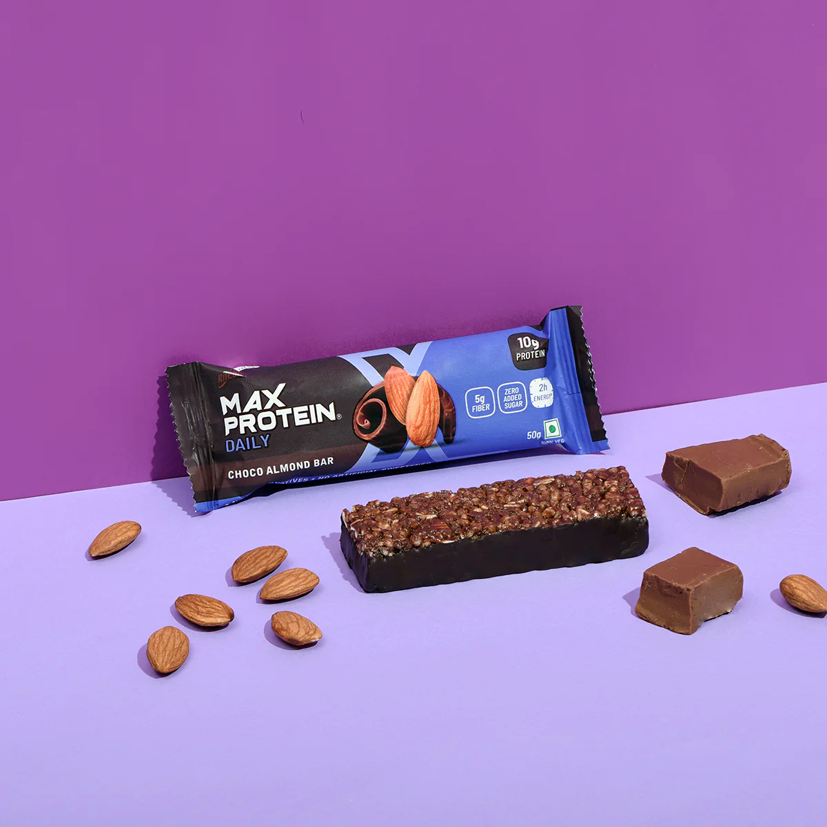 CHOCO ALMOND BAR - 50g