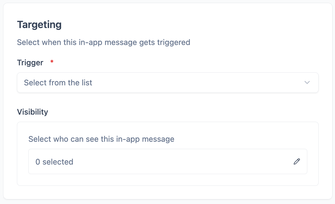 Audience Targeting Interface