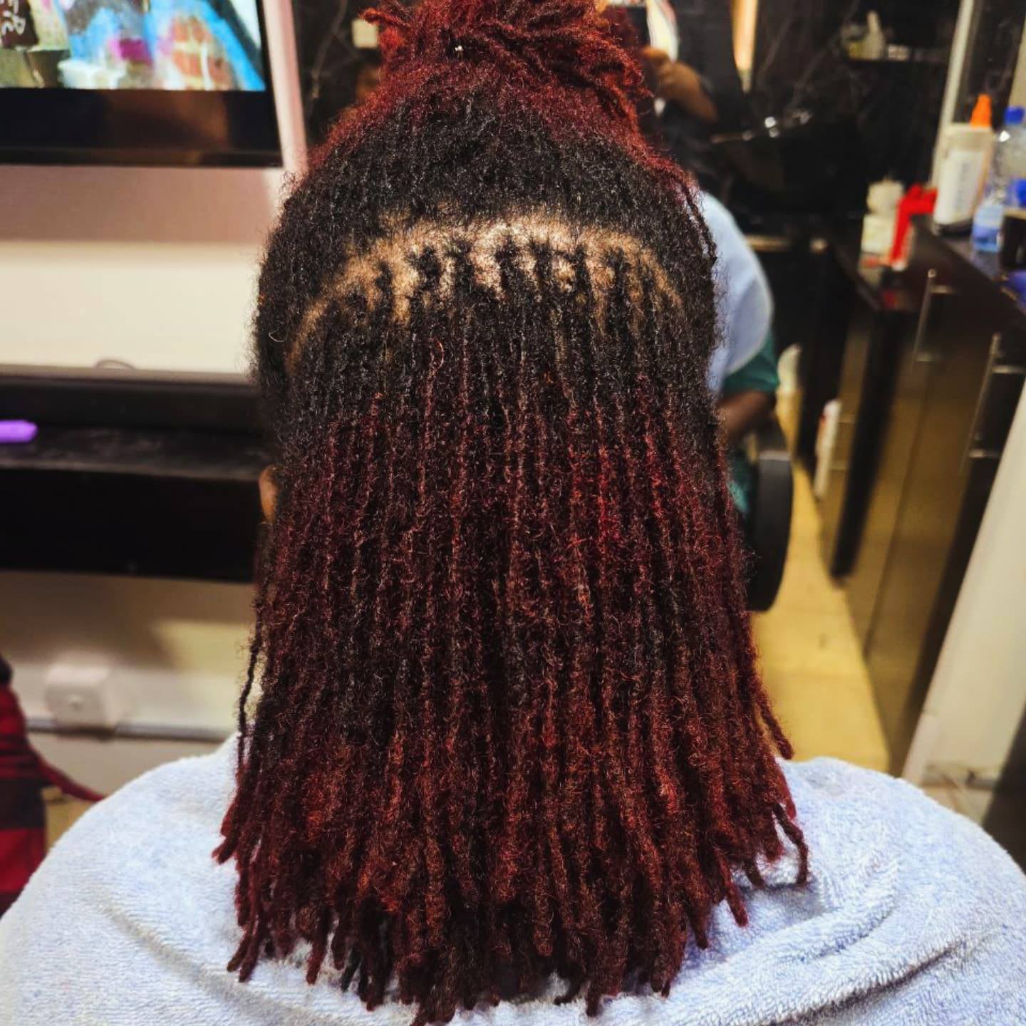 Professional Sisterlocks installation in Eldoret, Kenya