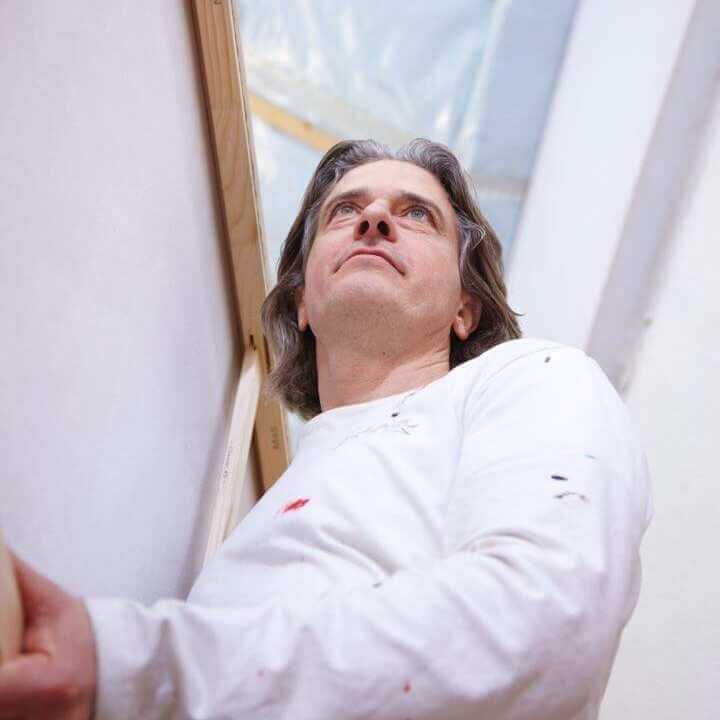 Rasmus Schübel Fotograf Münster Ferencz Olivier Maler Künstler München Branding professionelles Portrait kreativ künstlerisch