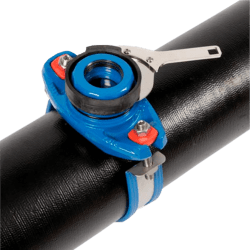 Anboringsklammer gjenget avstikk, trykksatt