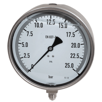 Presisjonsmanometer 3/8" utv.gj