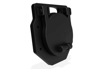 Klaffluke HDPE for veggmontering