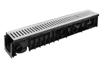 Kun renne med PP-kant