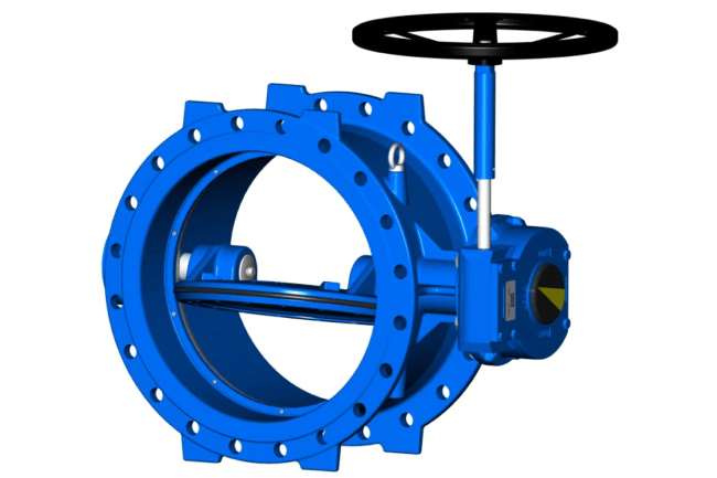 Dreiespjeldventil serie 04.102 syrefast sete