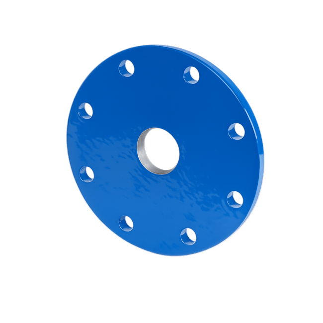 Blindflens m/2 gjenger