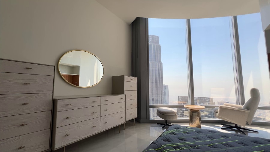 Burj Khalifa Apartment Turnkey Renovation finished interior detail 10
