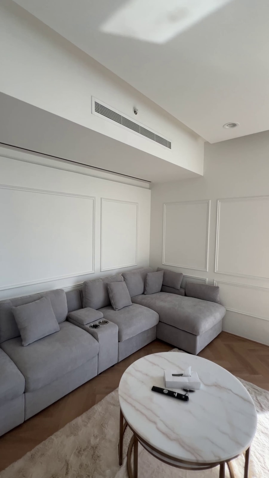Dubai Marina Apartment Turnkey Renovation finished interior detail 1