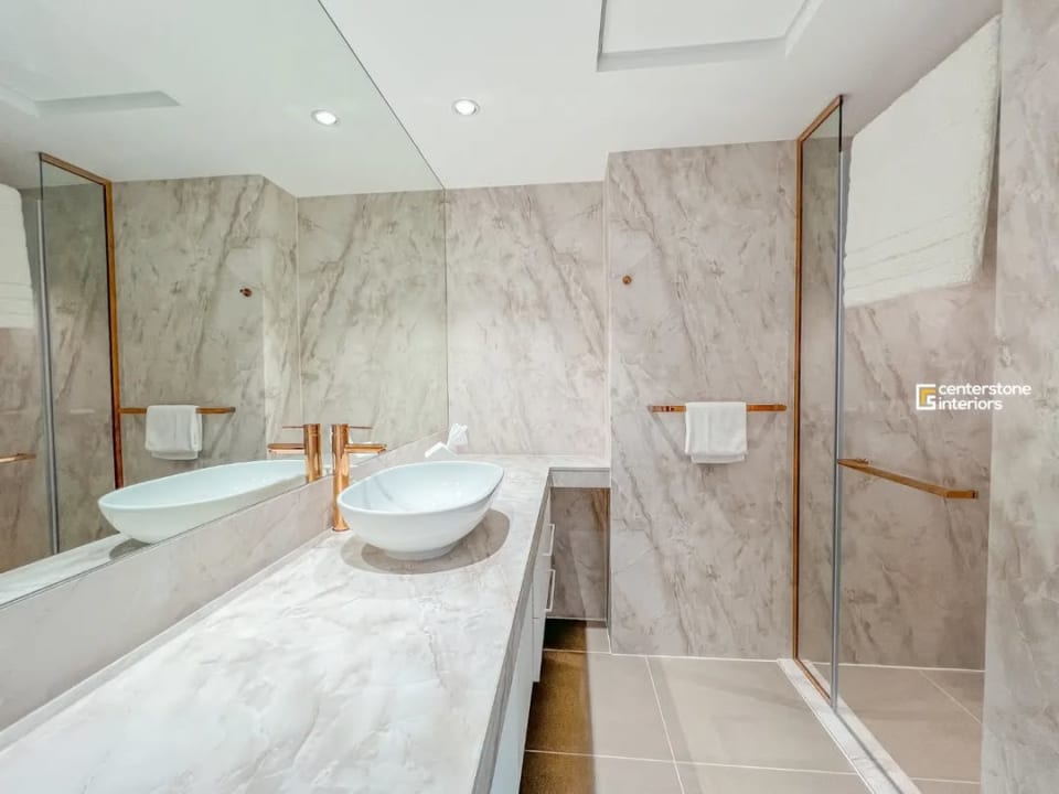 Waterproof Architectural Film in Bathroom
