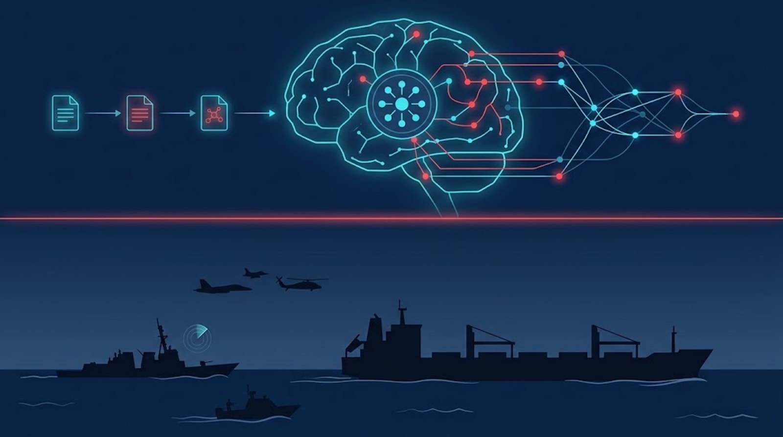 АҚШ әскерилері жасанды интеллекттің кесірінен Қытай кемесіне шабуыл жасай жаздады