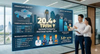 20 трлн теңгеден астам: 2025 жылы қазақстандықтар қанша тапты?