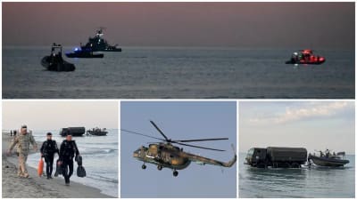 Хроника трагедии на Каспии: как погибли 14 военнослужащих