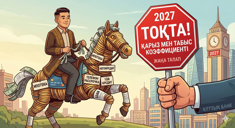 2027 жылдан бастап банктер кімге ақша бермейді?