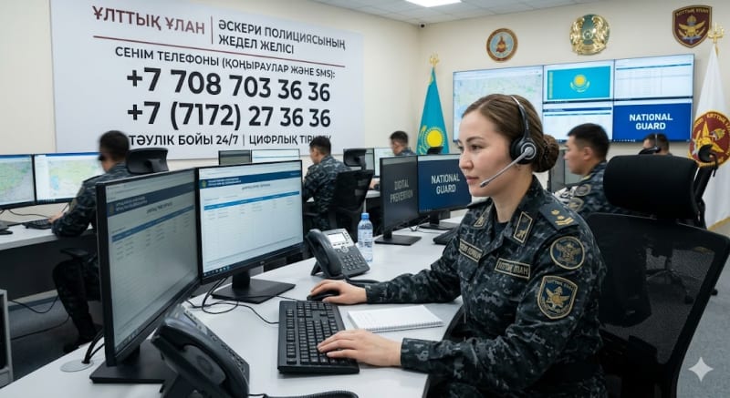 Ұлттық ұланда құқық бұзушылықты хабарлаудың жаңа жүйесі жұмыс істей бастады