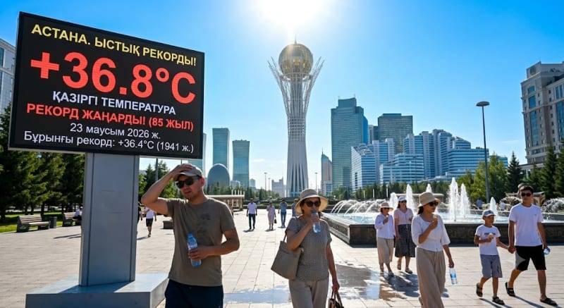 Астанада 85 жылдық рекорд жаңарды