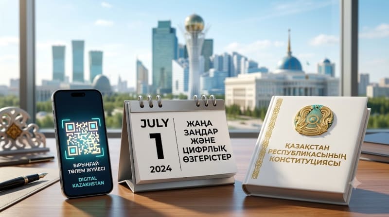Жаңа Конституция, бірыңғай QR және әскер: Шілдедегі 6 өзгеріс