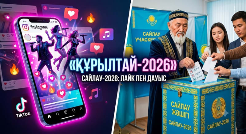 Лайк пен Дауыс: 2026 жылғы сайлаудың басты парадоксы не?