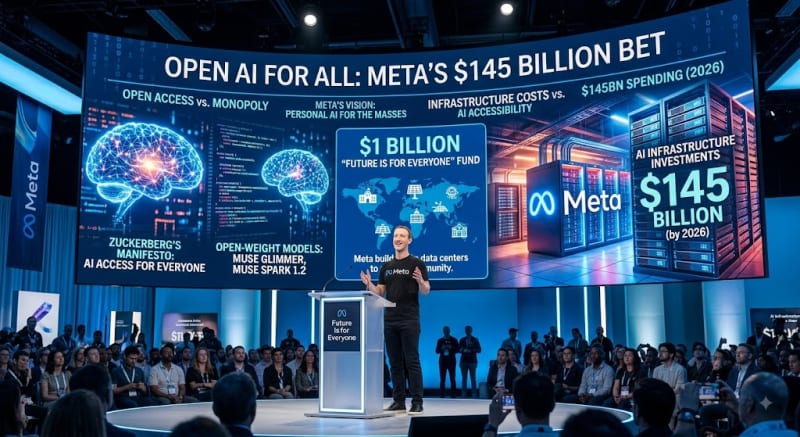 Ашық AI және құлдыраған табыс: Meta білегін түріп отыр