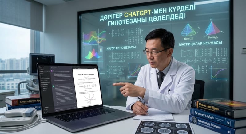 Қытайлық дәрігер ChatGPT көмегімен 20 жыл бойы шешілмеген математикалық гипотезаны дәлелдеді
