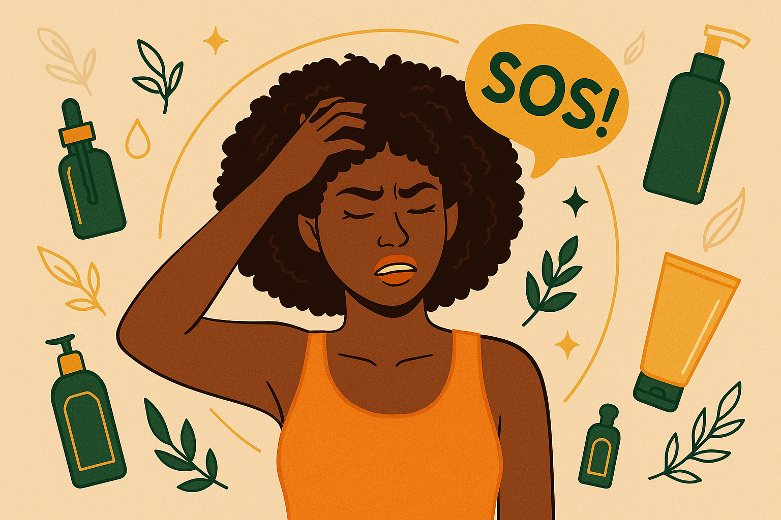 4 Signs Your Scalp Is Screaming for Help — And the Black-Owned Brands That Can Save It
