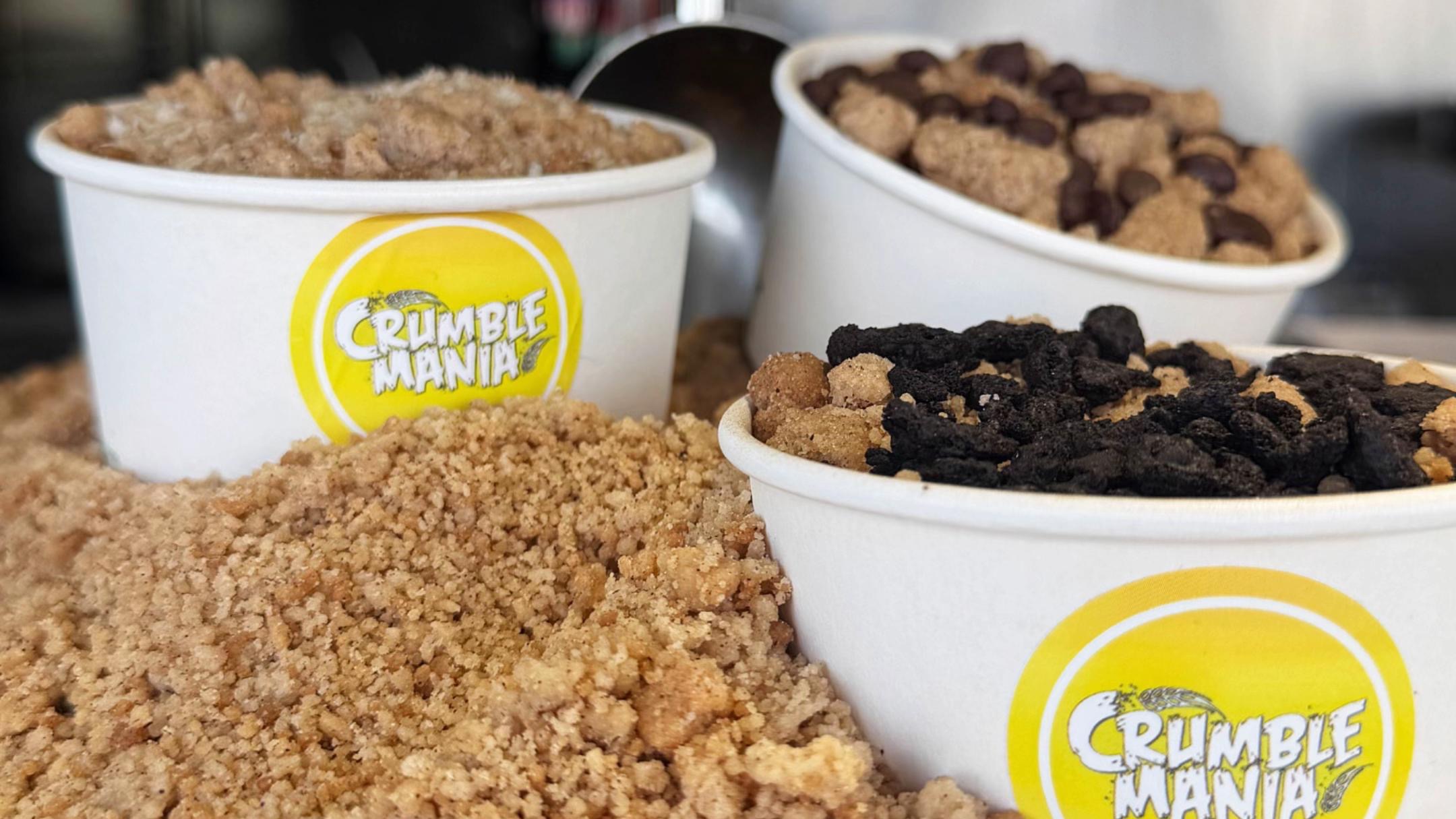 Crumble Mania display banner