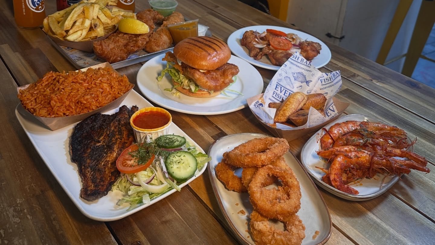 EVERY FISH BAR display banner