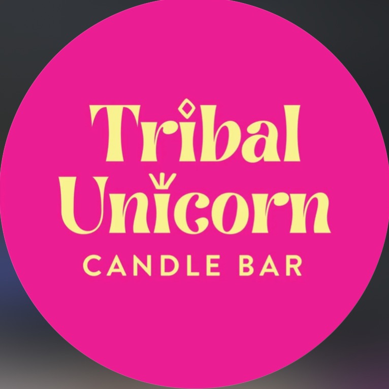 Tribal Unicorn CANDLE BAR logo