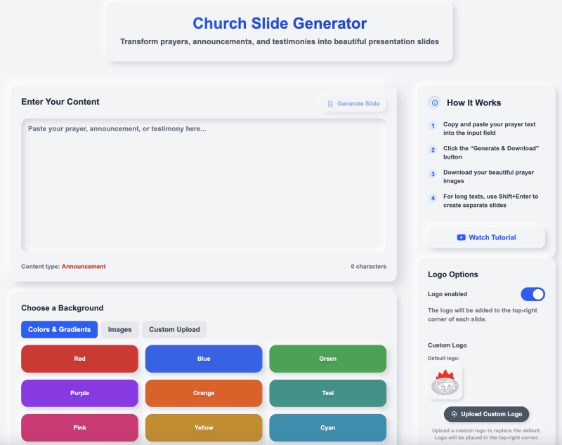 Lumin Slide Editor