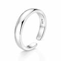 925 Silver Classic Plain Challa Ring view 4