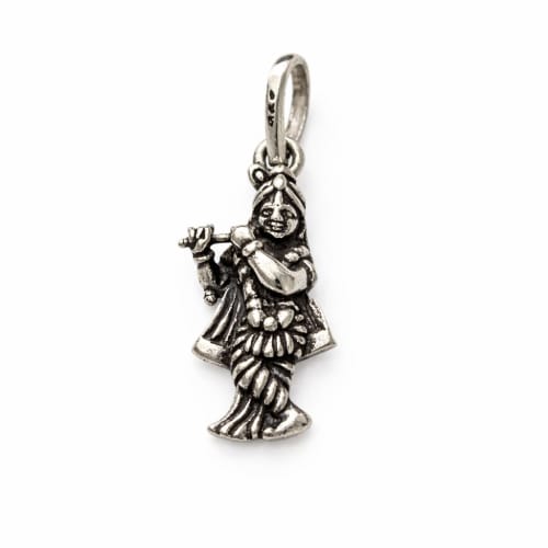 925 Sterling Silver Lord Krishna Ji Locket