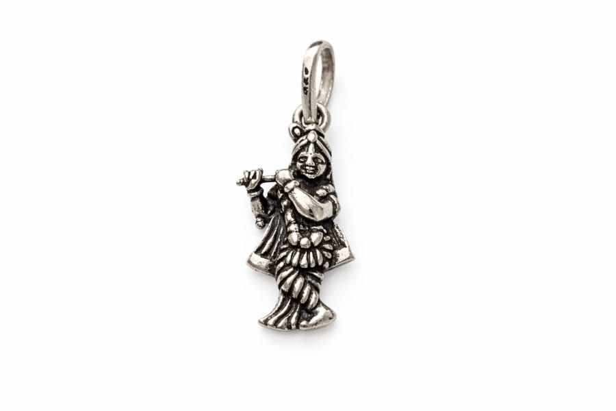 925 Sterling Silver Lord Krishna Ji Locket 925 silver jewellery SIVAAH